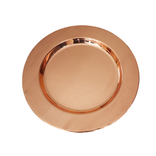 Plato Base Maple Oro Rosa